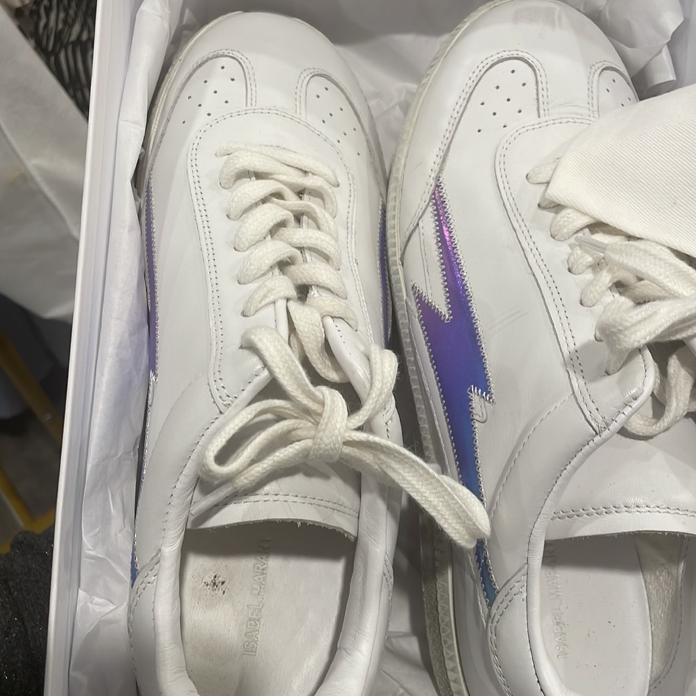 Retail $505 Isabel Marant Bryce Thunder Sneaker - Picture 14 of 14